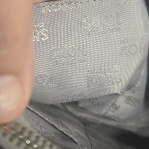 Michael Kors Gray Satchel Bag - Picture 9 of 12